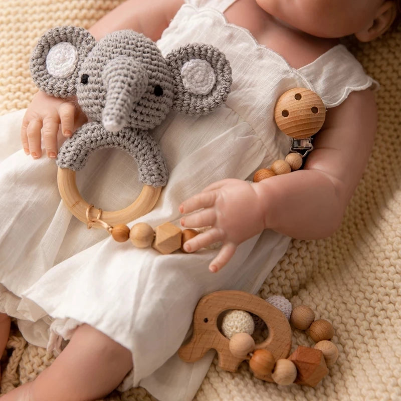 Cute BPA-Free Baby Teether Box - 3 Pc