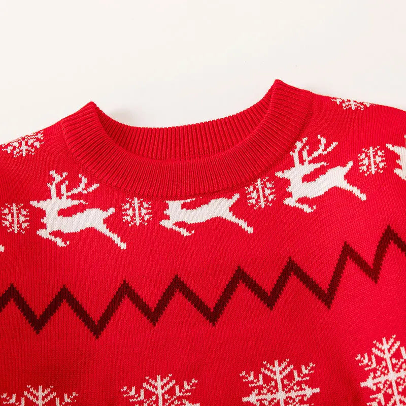 Unisex Christmas Knit Sweater 1-6Y