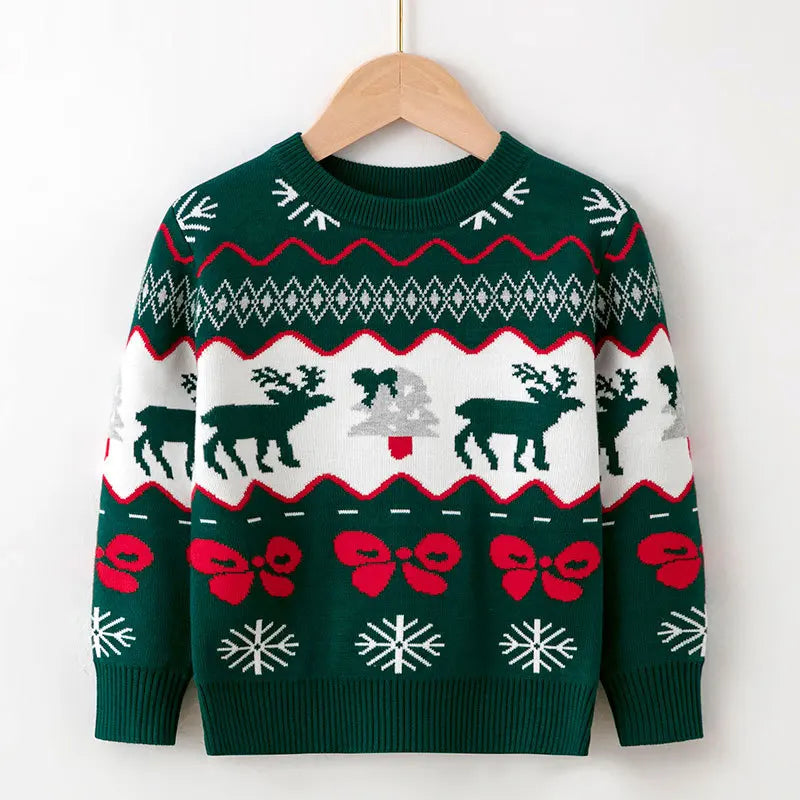 Unisex Christmas Knit Sweater 1-6Y