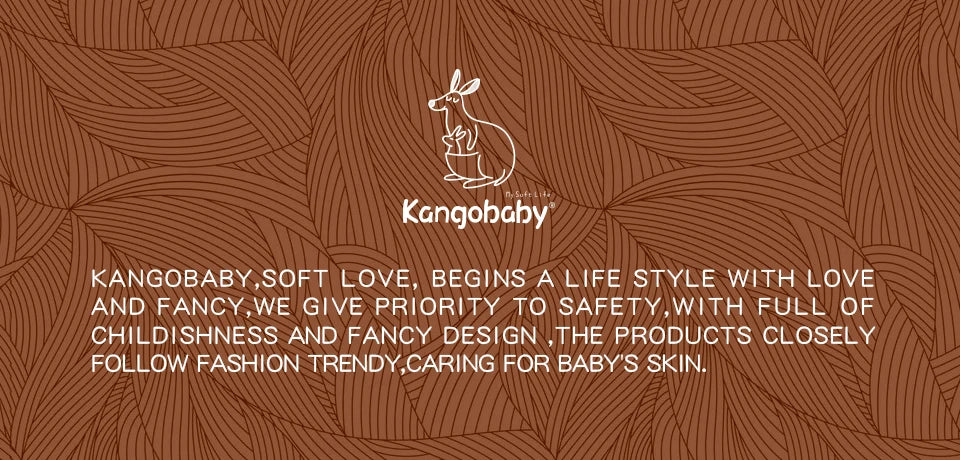 Kangobaby 5 Pieces Bamboo Cotton Muslin Blanket 0-3Y