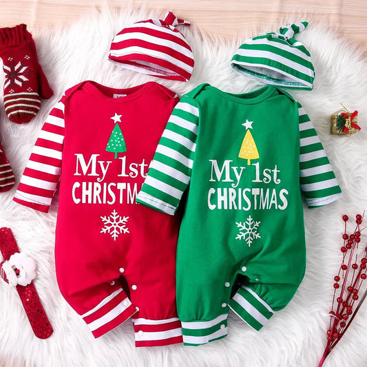 'My First Christmas' Jumpsuit Romper 0-18 Months Unisex