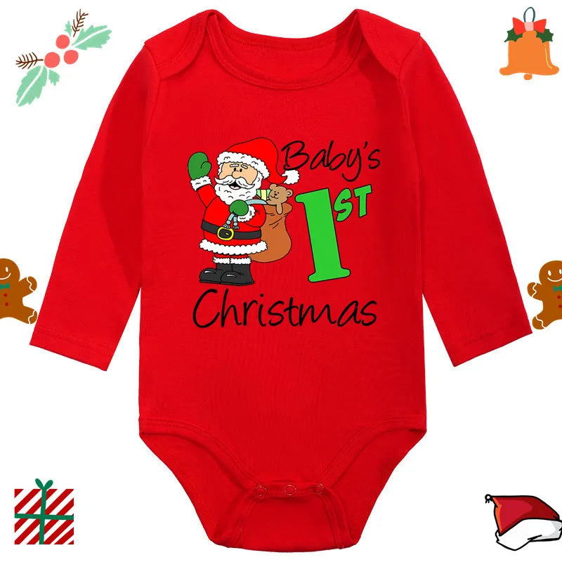 'My First Christmas' Jumpsuit Romper 0-12 Months Unisex