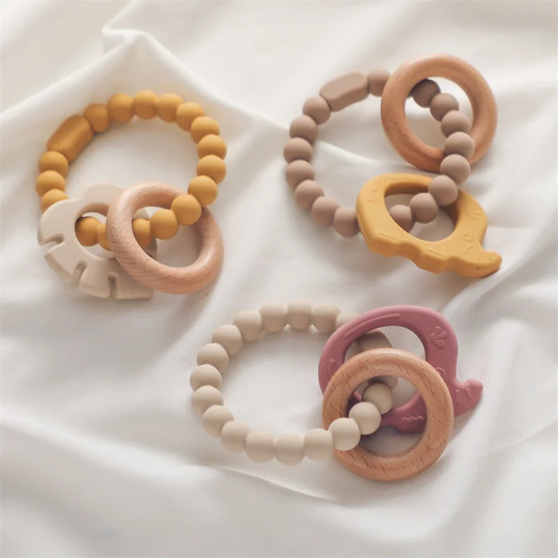 BPA Free Silicone Baby Teether